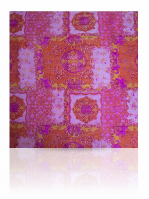 Палантин Женский W-GEOMETRIC/RED